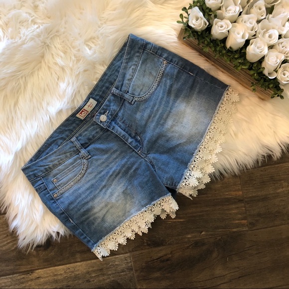 lei Pants - Lei Summer Light Blue Shorts